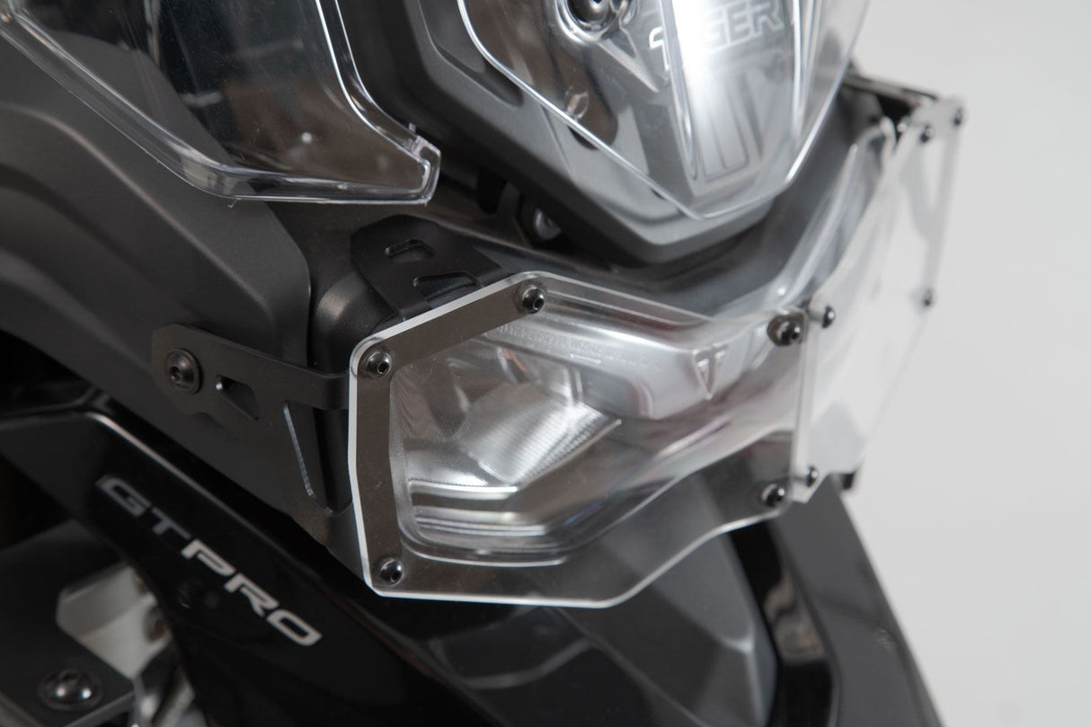 Headlight guard Bracket with cover. Tiger 900/ GT/ Rally/ Pro. - SW - Motech UK