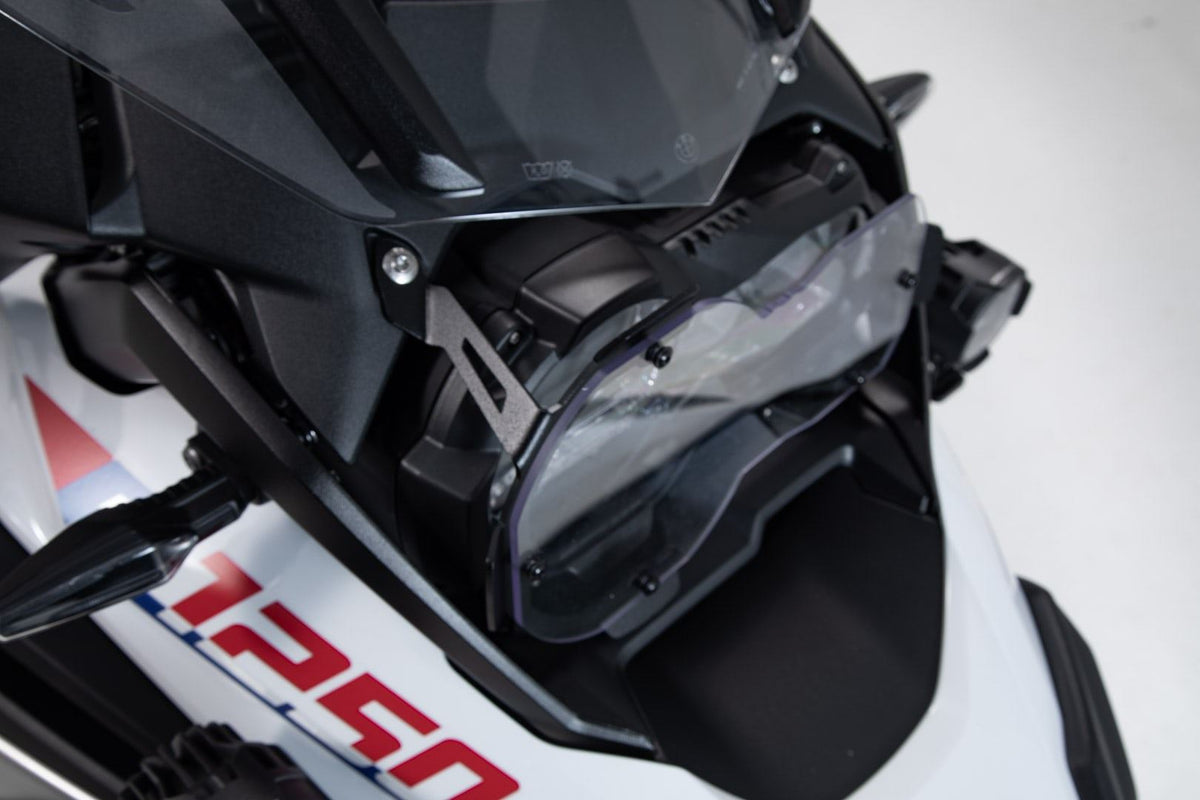 Headlight Guard Bracket with PVC panel BMW R1200GS, R1250GS - SW-Motech UK
