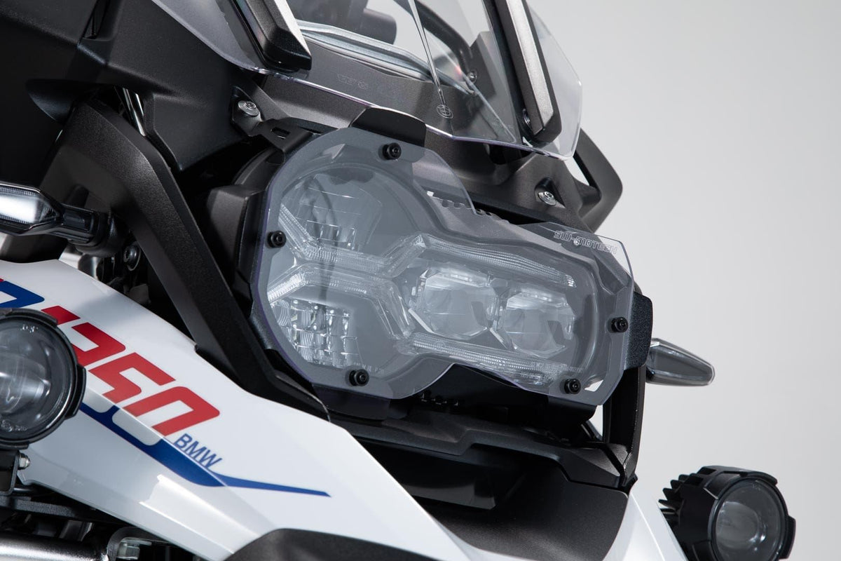 Headlight Guard Bracket with PVC panel BMW R1200GS, R1250GS - SW-Motech UK