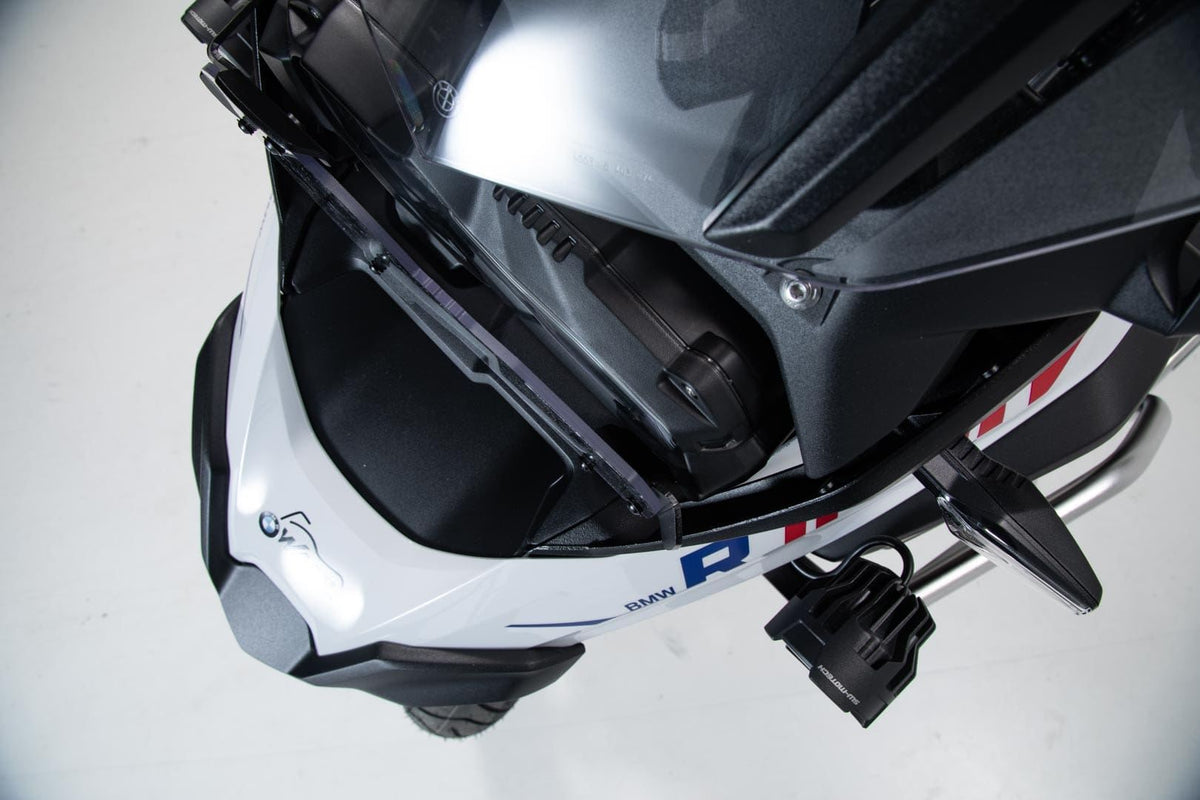 Headlight Guard Bracket with PVC panel BMW R1200GS, R1250GS - SW-Motech UK