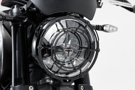 Headlight guard Grille. Black. Triumph Trident 660 (21 - ). - SW - Motech UK