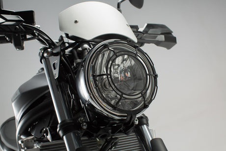 Headlight guard Grille Suzuki SV650 ABS (15 - ). Black - SW - Motech UK
