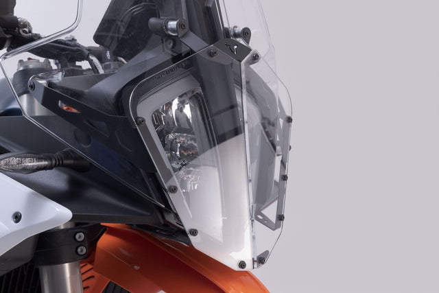 Headlight guard KTM 890 Adventure R (22-) Bracket with cover - SW-Motech UK
