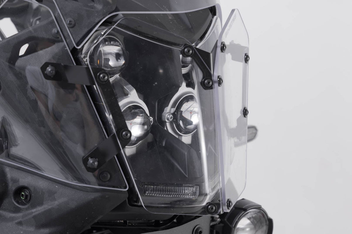 Headlight guard Tenere 700 World Raid (22-) Bracket with shield - SW-Motech UK
