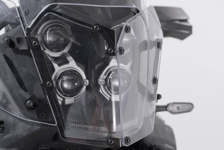 Headlight guard Tenere 700 World Raid (22 - ) Bracket with shield - SW - Motech UK