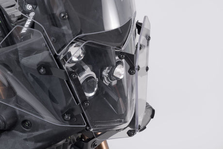 Headlight guard Tenere 700 World Raid (22 - ) Bracket with shield - SW - Motech UK