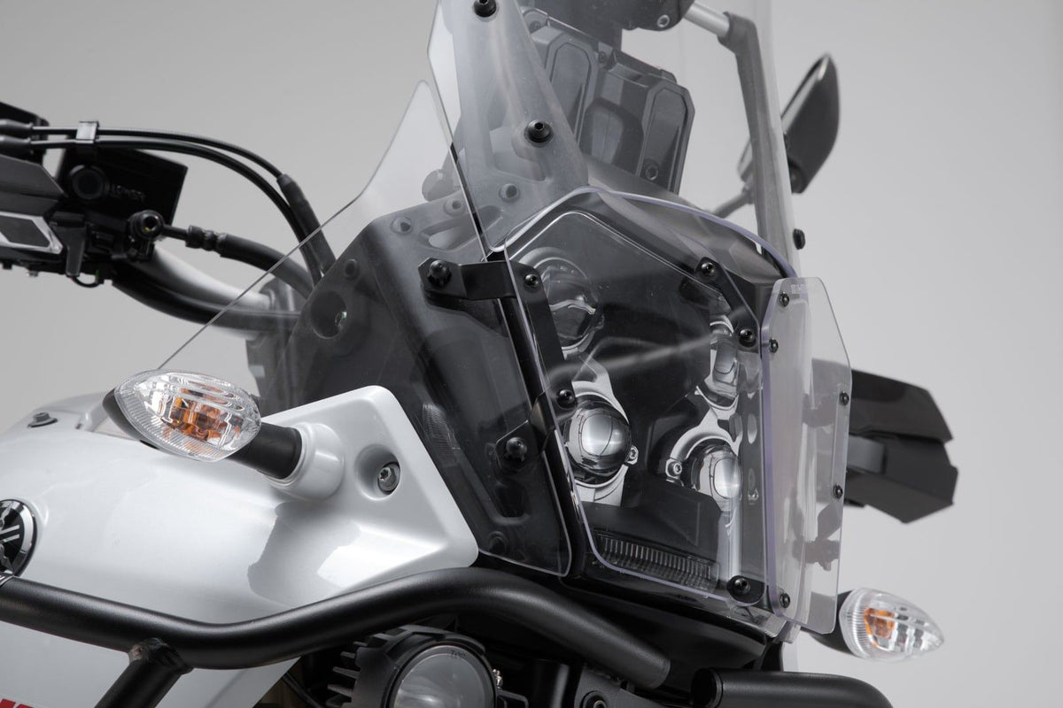 Headlight Guard Yamaha Ténéré 700 (19-) HBracket with PVC panel - SW-Motech UK
