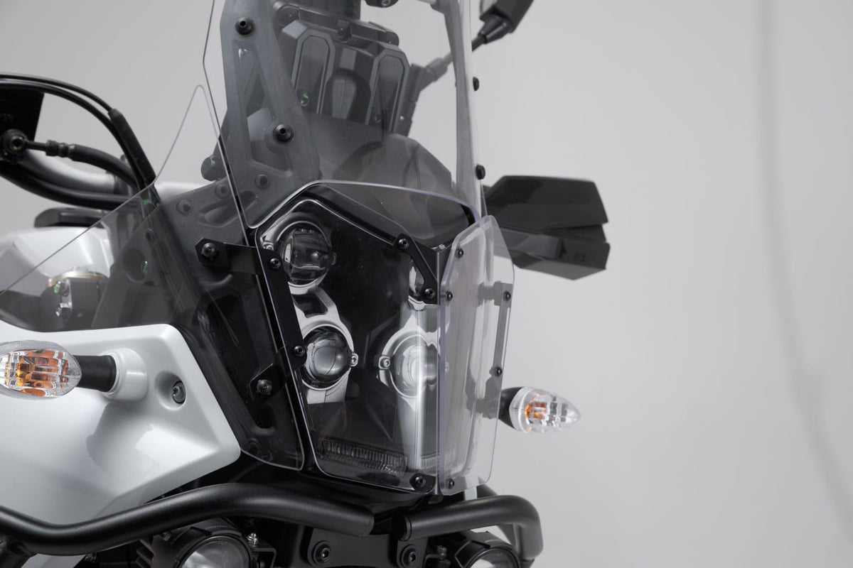Headlight Guard Yamaha Ténéré 700 (19-) HBracket with PVC panel - SW-Motech UK