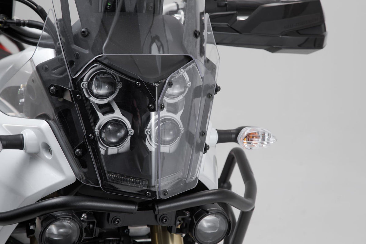 Headlight Guard Yamaha Ténéré 700 (19-) HBracket with PVC panel - SW-Motech UK