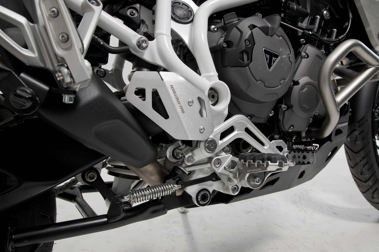 Heel guard right Triumph Tiger 900/GT/Rally/Pro (19 - 23) Black - SW - Motech UK