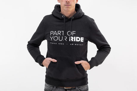 Hoodie Core Line. Black. Unisex. Size 5XL. - SW-Motech UK