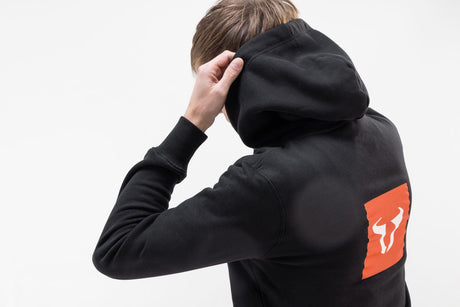 Hoodie Core Line. Black. Unisex. Size L. - SW-Motech UK