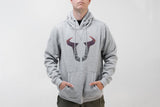 Hoodie Street Line. Grey. Unisex. Size 4XL. - SW-Motech UK