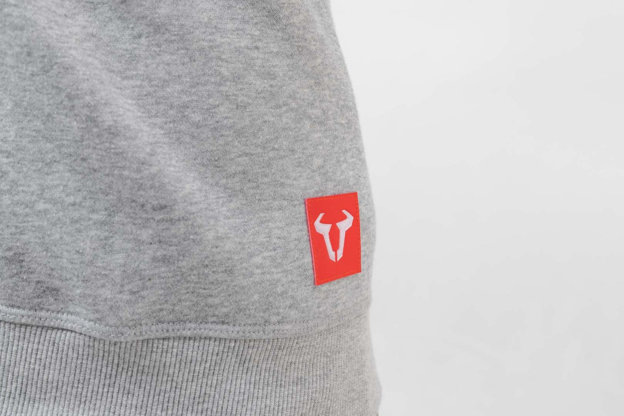 Hoodie Street Line. Grey. Unisex. Size 4XL. - SW-Motech UK
