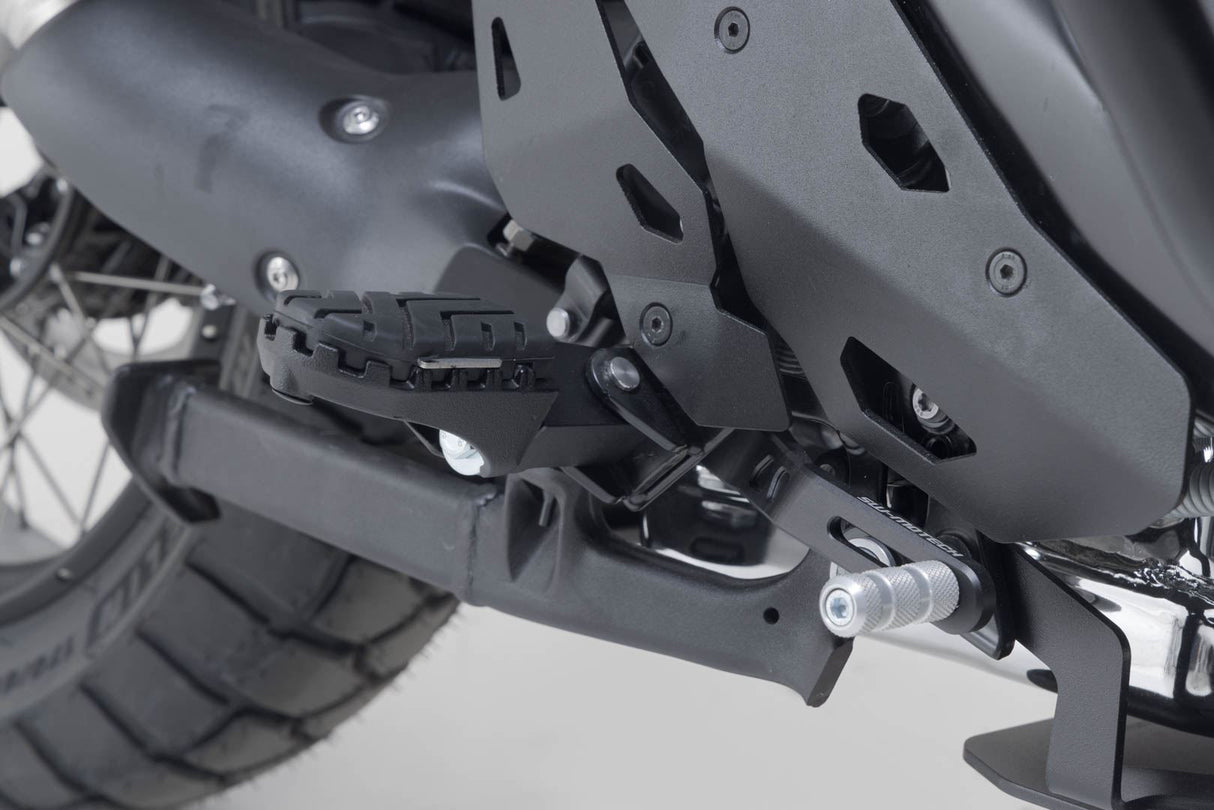 ION footrest kit Black. Honda / BMW / Triumph / Voge models. - SW - Motech UK