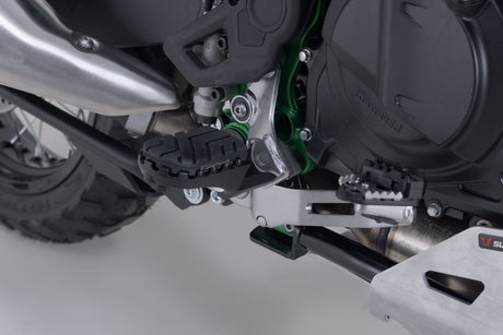 ION footrest kit Black. Kawasaki KLE500 / KLE500 SE (26-). - SW-Motech UK