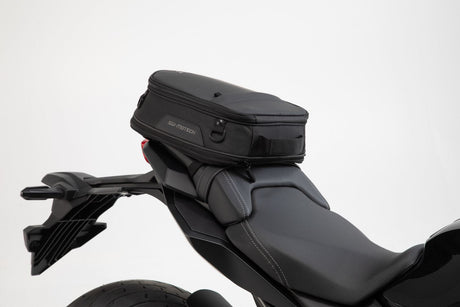 ION S Tail Bag 7 - 15 litre 600D Polyester / Soft - Vinyl Black - SW - Motech UK