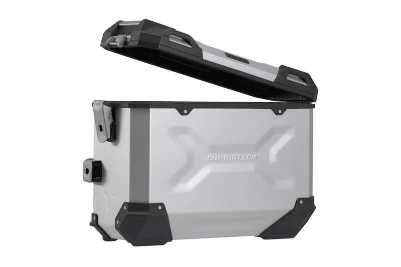 TRAX ADV aluminium case system Yamaha MT-07 Tracer (16-) 45/45 Litre Silver