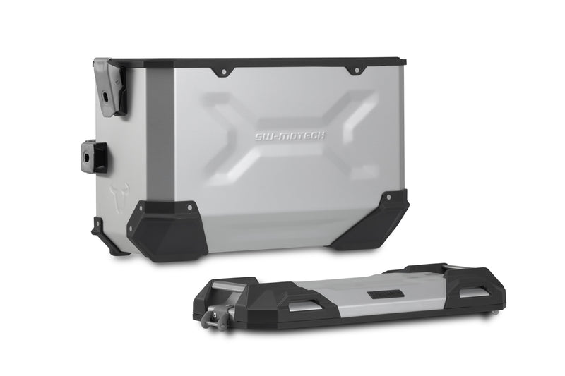 TRAX ADV aluminium case system Yamaha MT-07 Tracer (16-) 45/45 Litre Silver