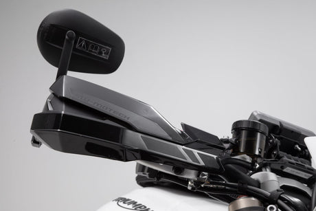 KOBRA Handguard Kit Triumph Speed Triple S / RS (18-). Black - SW-Motech UK
