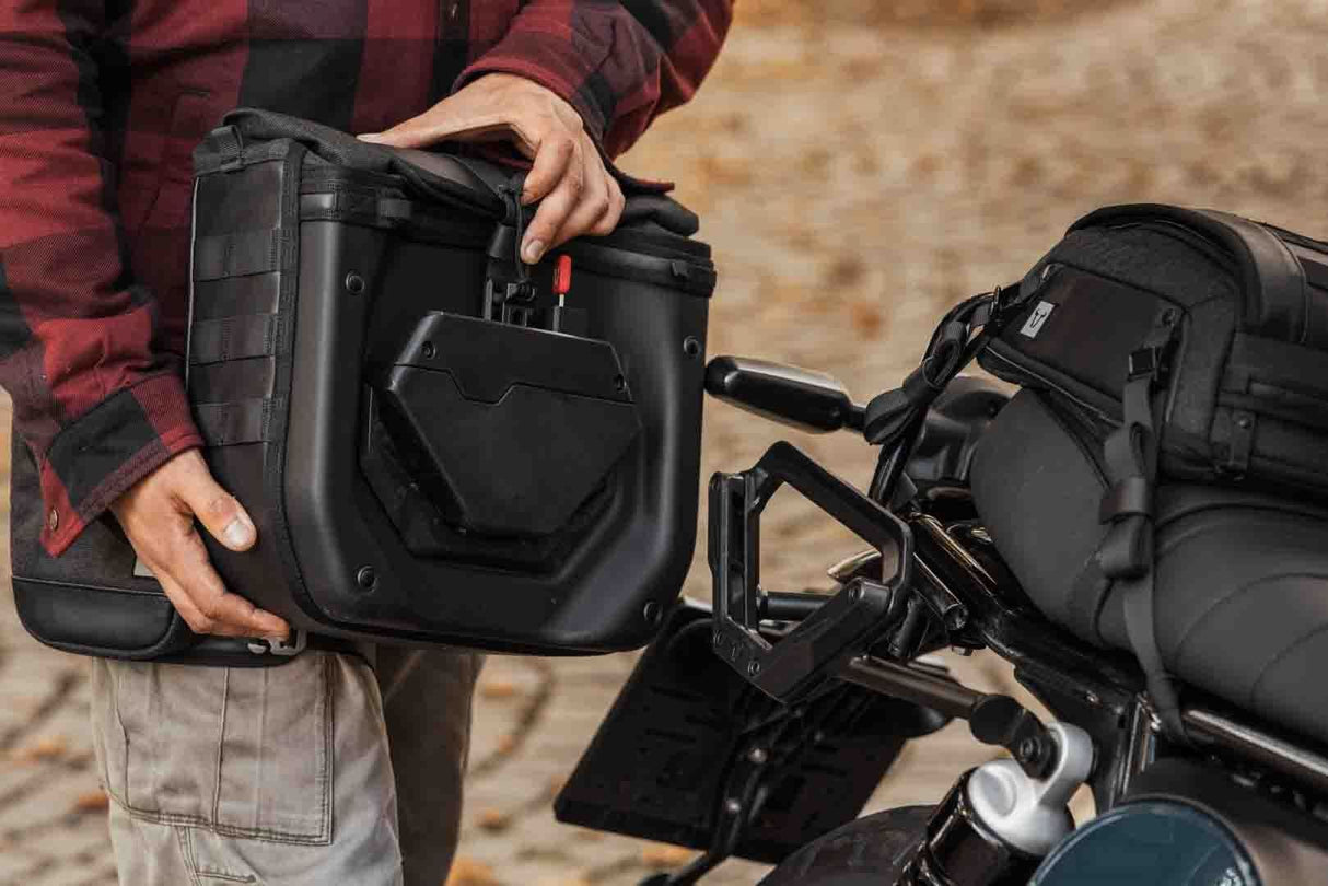Legend Gear Side Bag 16L Black. For V - LOC - SW - Motech UK