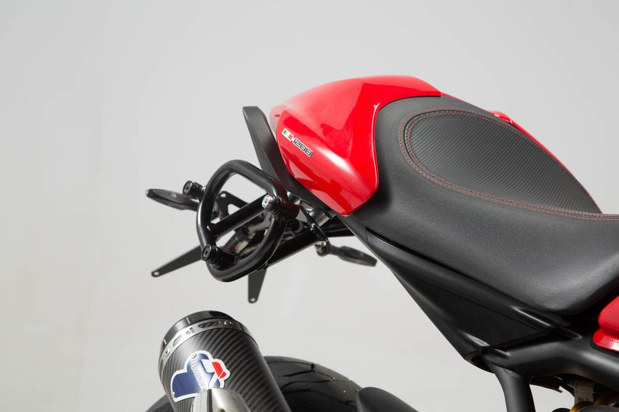 Legend Gear side bag system LC Black Edition Ducati Monster 1200/S (16 - ) - SW - Motech UK