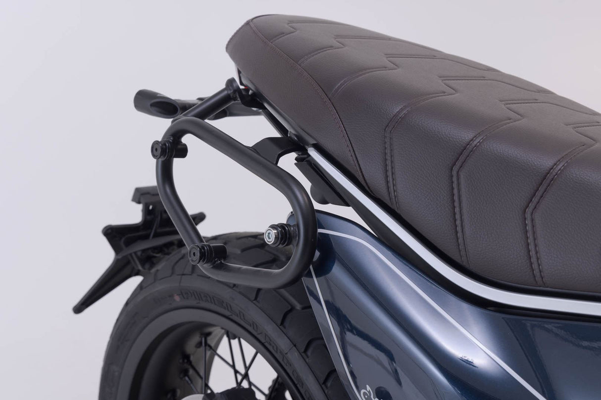 Legend Gear side bag system LC Black Edition Ducati Scrambler Nightshift / Full Throttle (23-) - SW-Motech UK
