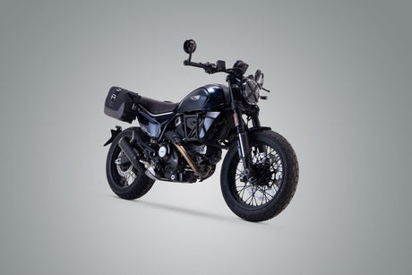 Legend Gear side bag system LC Black Edition Ducati Scrambler Nightshift / Full Throttle (23-) - SW-Motech UK