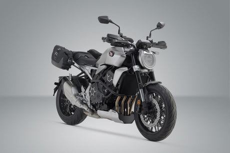 Legend Gear Side Bag System LC Black Edition Honda CB1000R (21 - ) - SW - Motech UK