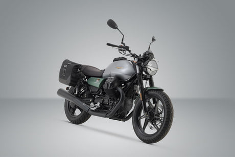 Legend Gear Side Bag System LC Black Edition Moto Guzzi V7 IV Special / Stone (20 - ) - SW - Motech UK