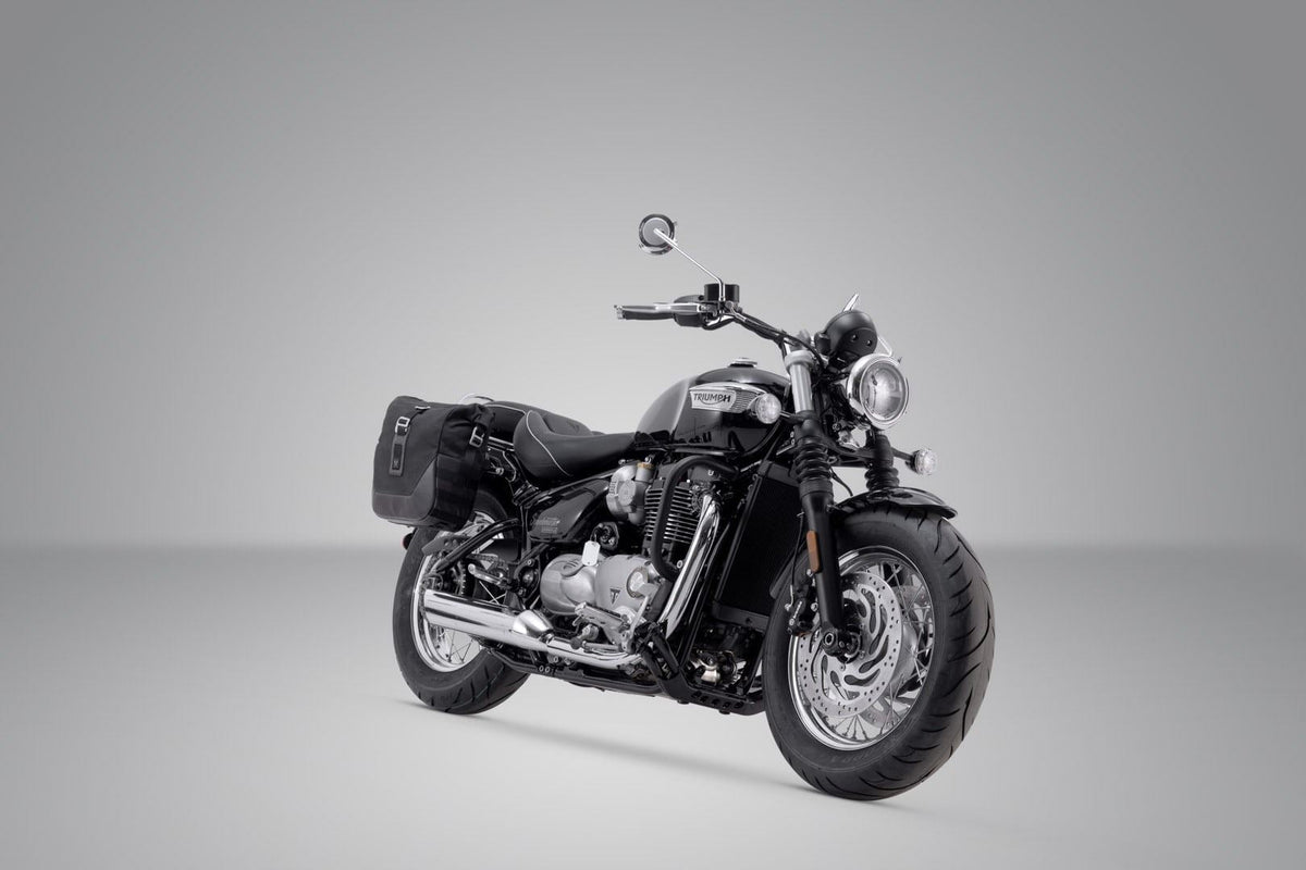 Legend Gear Side Bag System LC Black Edition Triumph Bonneville Speedmaster (18-) - SW-Motech UK