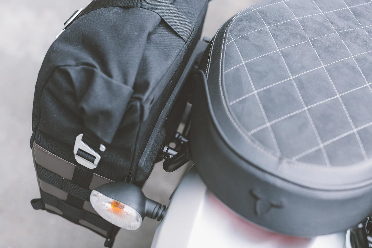 Legend Gear side bag system LC Black Edition Triumph Scrambler (05 - ) - SW - Motech UK
