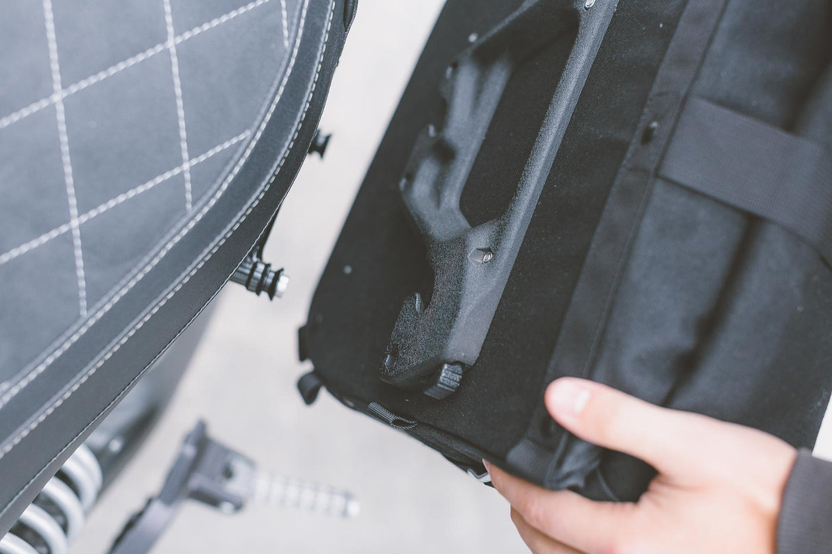 Legend Gear side bag system LC Black Edition Triumph Scrambler (05 - ) - SW - Motech UK