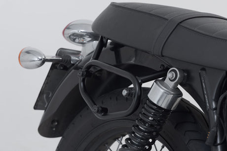 Legend Gear Side Bag System LC Black Edition Triumph Thruxton 900 (04 - 15) / Bonneville SE (04 - 16) - SW - Motech UK