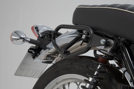 Legend Gear Side Bag System LC Kawasaki W800 / Street / Cafe (18 - ) Black Edition - SW - Motech UK