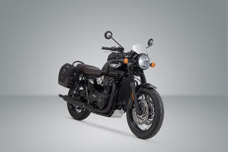 Legend Gear Side Bag System LC Triumph Bonneville T100 (16 - ) / T120 (15 - ) Black Edition - SW - Motech UK