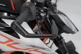 Lever Guards KTM 390 Duke (17 - ) with Wind Protection Black - SW - Motech UK