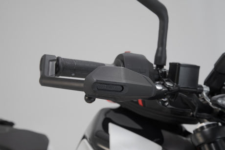 Lever Guards KTM 390 Duke (17 - ) with Wind Protection Black - SW - Motech UK