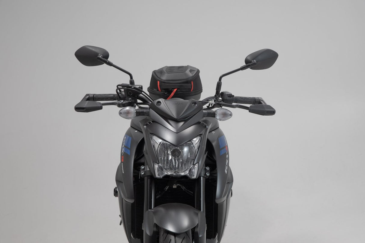 Lever Guards Suzuki GSX - S 750 (16 - ), GSX - S 1000 (15 - ) with Wind Protection Black - SW - Motech UK