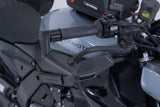 Lever guards with wind protection Black. CFMoto 675NK (25 - ). - SW - Motech UK