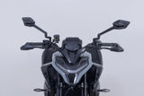 Lever guards with wind protection Black. CFMoto 675NK (25 - ). - SW - Motech UK