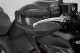 Lever guards with wind protection Black. Kawasaki models Yamaha MT - 09 (23 - ). - SW - Motech UK