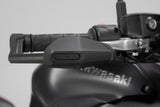 Lever guards with wind protection Black. Kawasaki models Yamaha MT - 09 (23 - ). - SW - Motech UK