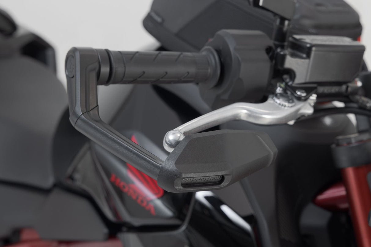 Lever guards with wind protection Honda CB750 Hornet (22 - ) Black - SW - Motech UK
