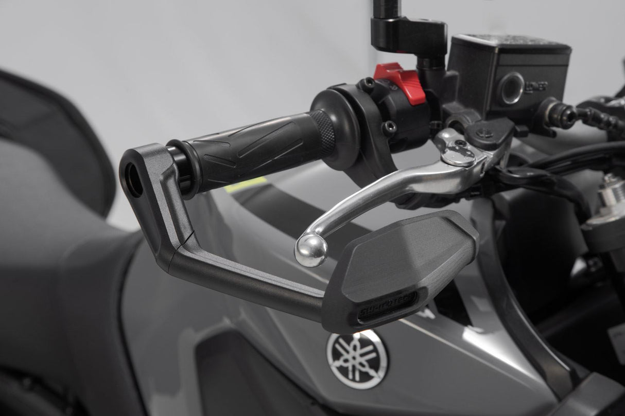 Lever Guards Yamaha MT - 07 / MT - 09 / MT - 10 with Wind Protection Black - SW - Motech UK