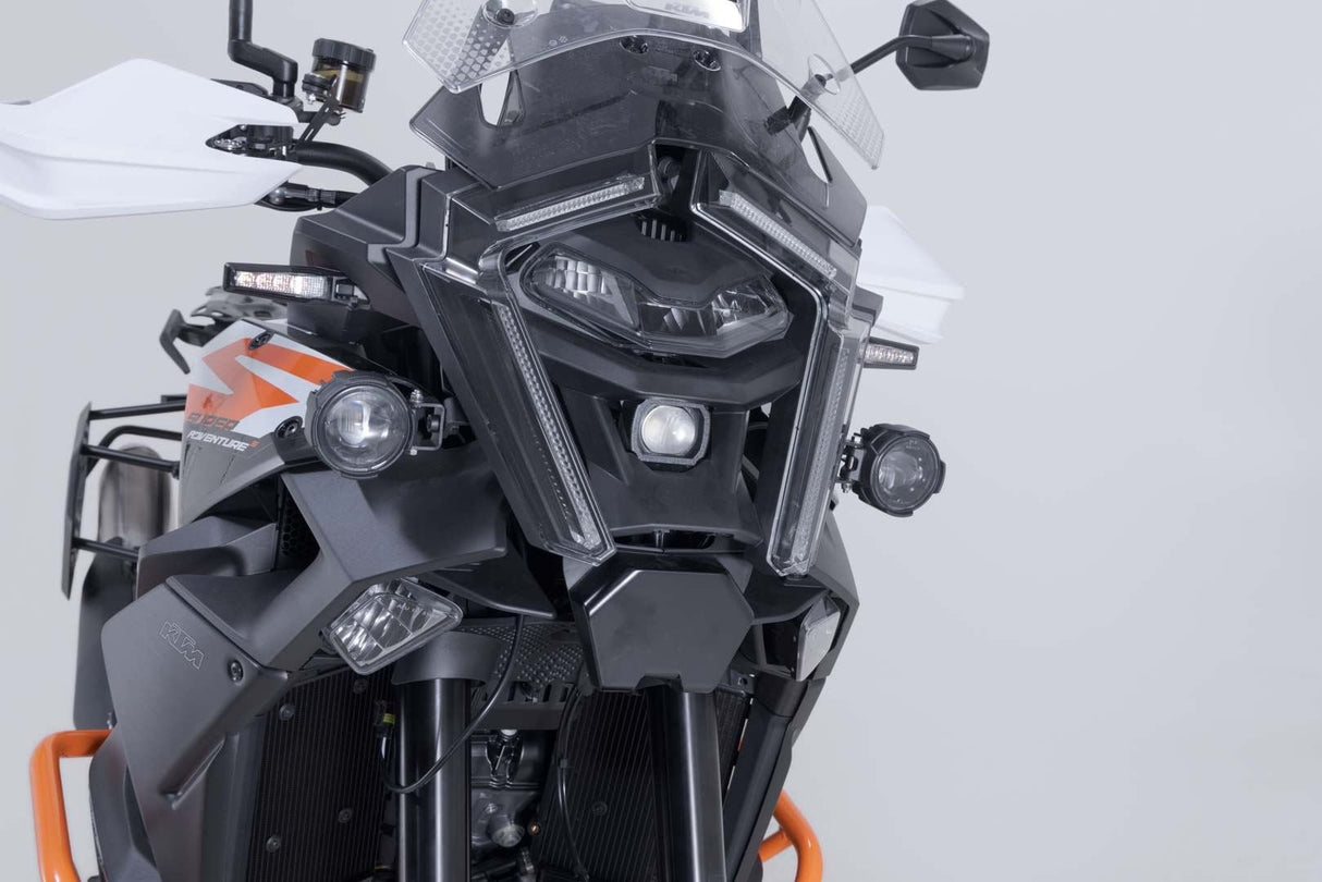 Light mounts Black. KTM 1390 Super Adventure S / EVO (24 - ). - SW - Motech UK