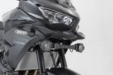 Light mounts Kawasaki Versys 650 (21 - ) Black - SW - Motech UK