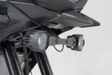 Light mounts Kawasaki Versys 650 (21 - ) Black - SW - Motech UK