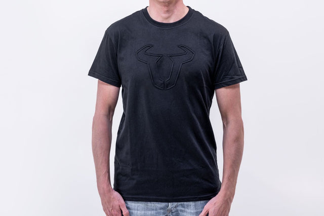 Mens T-shirt - Black Edition Street Line. Black. Mens. Size S. - SW - Motech UK