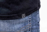 Mens T-shirt - Black Edition Street Line. Black. Mens. Size S. - SW - Motech UK